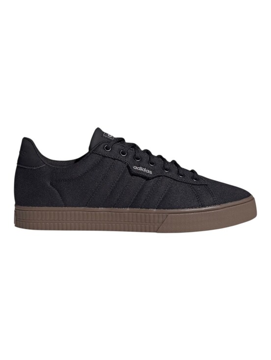 adidas Other - adidas Daily 3.0 Core Black Gum Sneakers Men's 8.5 Skate Shoes